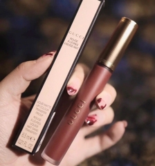 Son kem lì Gucci Rouge Liquid Matte 203 Mildred Rosewood 6.5ml - Màu Hồng Khô