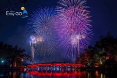 Tổng hợp các điểm bắn pháo hoa Tết Dương lịch 2026 trên cả nước