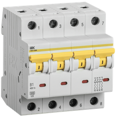 KARAT Công tắc tự động VA47-60M 4P C 1A 6kA IEK