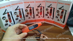 Bút Led - Máy đo điện áp xe máy, ô tô 5V-32V