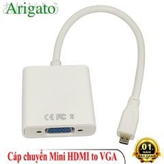 Cáp Chuyển Mini HDMI ra VGA