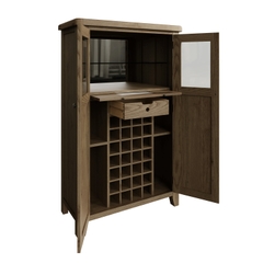 Tủ Rượu Gỗ Sồi Cao Cấp HO-DC (Drinks Cabinet)