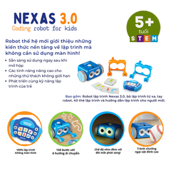 Nexas 3.0 Coding Robot for Kids // Bộ sản phẩm robot lập trình cho trẻ em Nexas 3.0