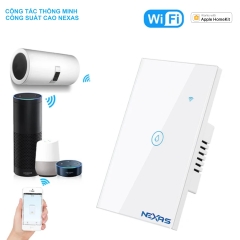 Công Tắc Thông Minh Công Suất Cao Homekit NEXAS Dùng Cho Máy Nước Nóng