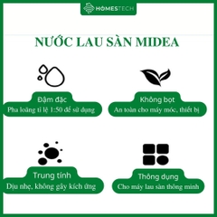 Nước Lau Sàn Máy Hút Bụi Lau Nhà Midea X8