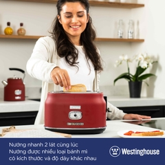 Máy Nướng Bánh Mỳ 2 Lát Westinghouse WKTTB857 815W