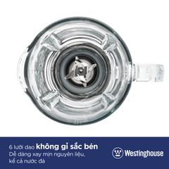 Máy Xay Sinh Tố Westinghouse WKBE221 1.5L 500W