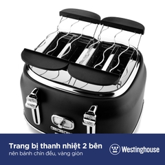 Máy Nướng Bánh Mỳ 4 Lát Westinghouse WKTTB809 1750W