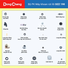 Phụ Kiện Máy Khoan Rút Lõi DZZ190 Dongcheng