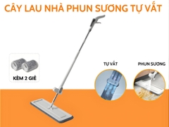 Cây lau nhà phun sương tự vắt