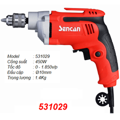 Máy khoan điện sencan 531029
