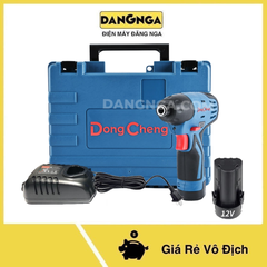 a9-  Máy Vặn Vít DongCheng DCPL02-8 ( 1 Thân Máy - 1 Sạc - 2 Pin )
