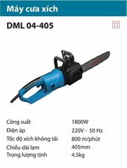 Máy Cưa Xích DML04-405 Bơm Nhớt Tự Động