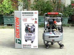 Máy Nén Khí Dekton | Máy Nén Khí Không Dầu 12L (1.5HP) 1250W bình nhôm