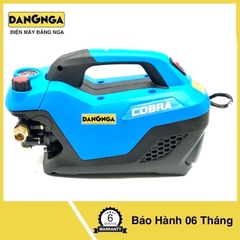 Máy Rửa Xe Mini Gia Đình COBRA Áp Lực Cao -Công Suất Mạnh 2500W- Có Chỉnh Áp