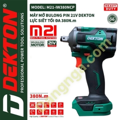 Máy Siết Bulong Dekton 380N.m. M21-IW380NCP