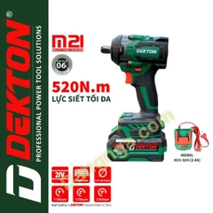 Máy Siết Bulong Pin Dekton M21-IW520NCP
