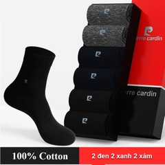 Tất dài Pierre Cardin (6 đôi, được chọn màu)