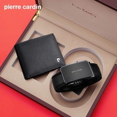 Bộ ví Pierre Cardin PC006 và thắt lưng nhiều mẫu (hộp gỗ)