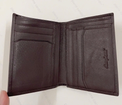 Ví da nam Pierre Cardin PC005 (nâu đứng, có ngăn kéo)