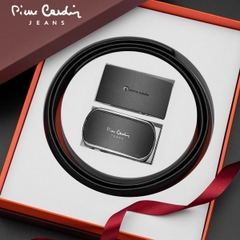 Bộ 2 mặt + 1 dây thắt lưng nam Pierre Cardin PC004