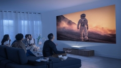 Máy Chiếu Siêu Gần Laser 4K Samsung The Premiere LSP7T