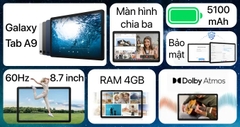 Máy tính bảng Samsung Galaxy Tab A9 Wifi 4GB/64GB