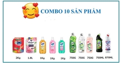 Combo Diệt Khuẩn 10 Món ( Unilever)