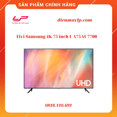 Smart Tivi Samsung 4K 75 inch UA75AU7700