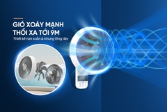 Quạt treo tường Sunhouse Apex 7 cánh APF7336W 57W