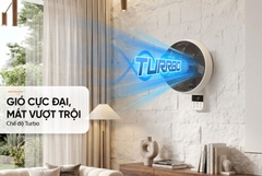 Quạt treo tường Sunhouse Apex 7 cánh APF7336W 57W