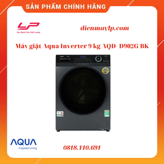 Máy giặt Aqua Inverter 9 kg AQD- D902G BK