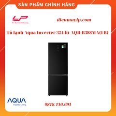 Tủ lạnh Aqua Inverter 324 lít AQR-B388MA(FB)