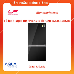 Tủ lạnh Aqua Inverter 549 lít AQR-IG636FM(GB)