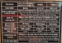 Quạt Hơi Nước Boss S106