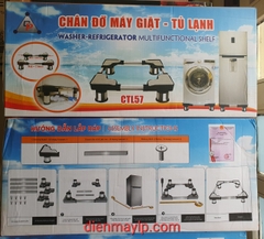 Chân đỡ máy giặt - tủ lạnh Chánh Phát - CTL57