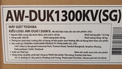 Máy giặt Toshiba Inverter 12 kg AW-DUK1300KV(SG)