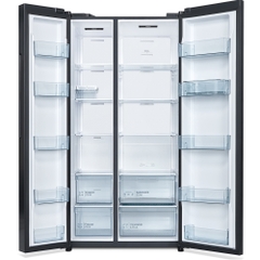 Tủ lạnh Hitachi Inverter Side by Side 656 lít HRSN9713ESGBKVN