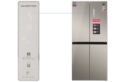 Tủ Lạnh Sharp Inverter 401 Lít SJ-FXP480VG-CH