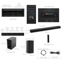Bộ loa Sony HT-S20R 400W