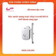 Máy nước nóng trực tiếp DIVO SSP (bơm tăng áp)