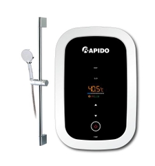 Máy nước nóng trực tiếp Rapido Stern RIG – DP 4.5 (hiển thị nhiệt độ, bơm tăng áp)