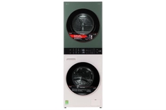 Tháp giặt sấy LG WashTower Inverter giặt 14 kg - sấy 10 kg WT1410NHEG