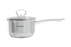 Bộ nồi chảo inox nắp kính Sunhouse SHG991