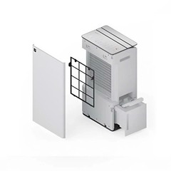 Máy hút ẩm kết hợp lọc khí Sharp DW-T30HV-W