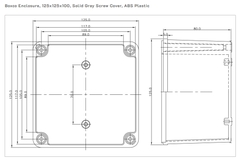 Hộp chống nước BC-AGS-121210 Boxco
