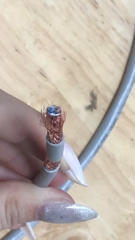 Có lưới 2x0.75 - Dây cáp điều khiển có lưới chống nhiễu RVVP 2x0.75 AGTEK