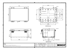 Tủ điện chống thấm nước BC-AGQ-253516 Boxco