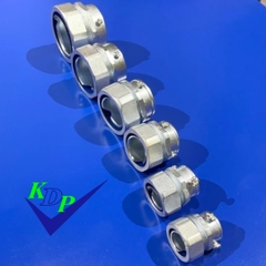 Đầu nối ống ruột gà kín nước vào ống thép trơn EMT AGTEK 1/2  inch phi 16 DKJ-050