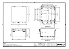Tủ điện chống thấm nước BC-AGQ-303016 Boxco